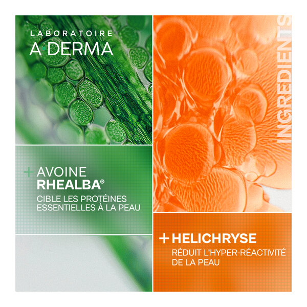 A Derma Exomega Gel nettoyant calmant