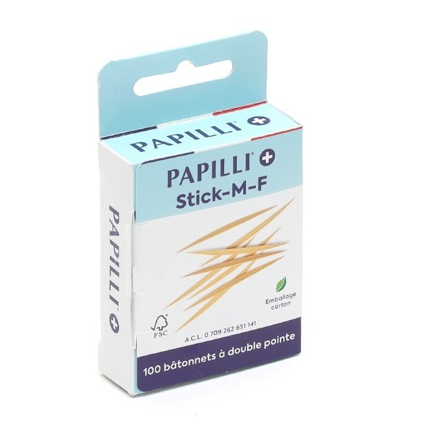 Papilli micro bâtonnets interdentaires