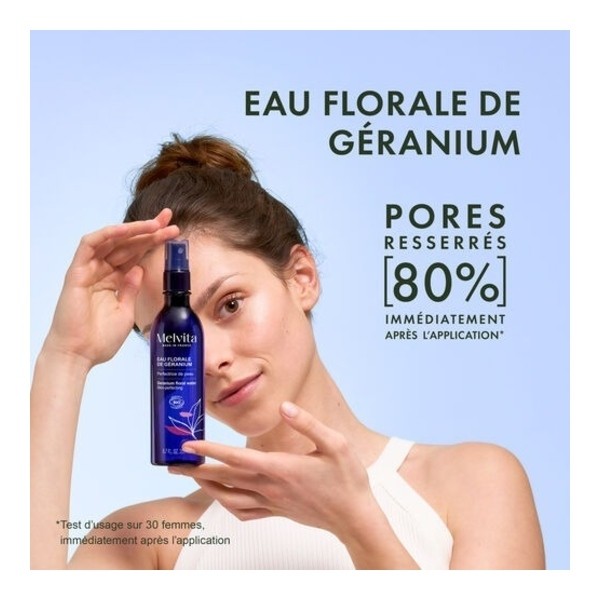 Melvita eau florale de géranium bio