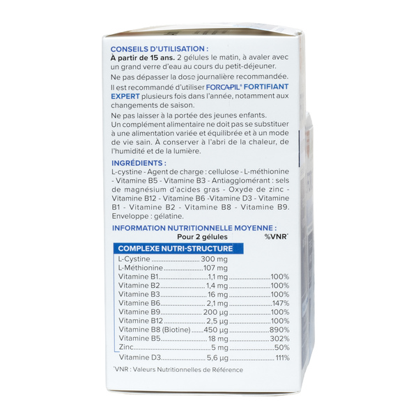 Forcapil fortifiant Expert gélules