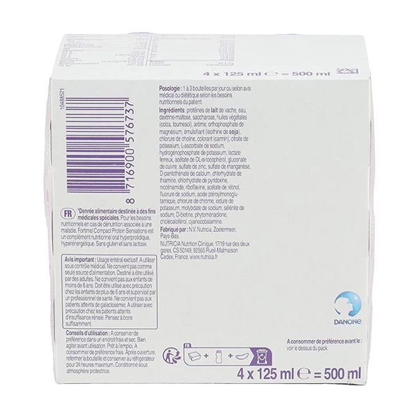 Nutricia Fortimel Compact Protein Sensations Boisson