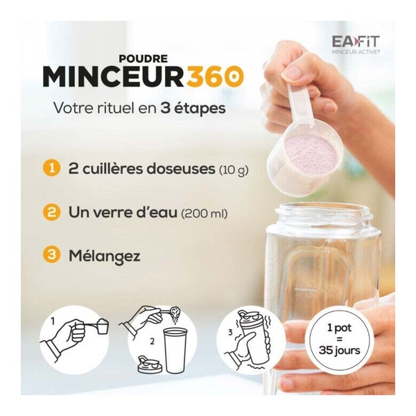 Eafit Minceur 360 poudre