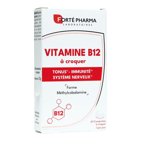 Forté Pharma Vitamine B12 comprimés à croquer