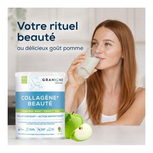 Granions Collagène+ Beauté poudre Pomme