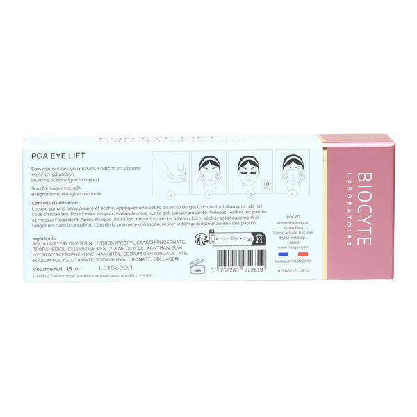 Biocyte PGA eye lift soin contour des yeux anti rides