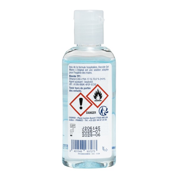 Baccide gel hydroalcoolique mains sans rinçage L'original