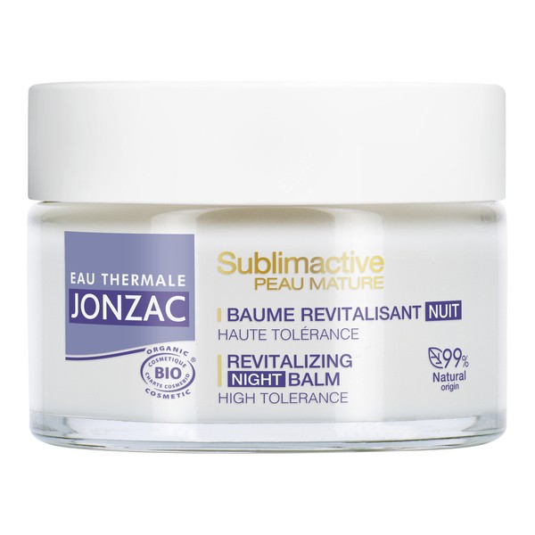 Jonzac Sublimactive Baume revitalisant nuit Bio