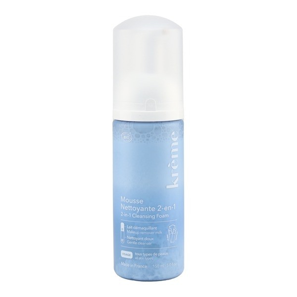 Cadeau : Mousse nettoyante 2 en 1 50ml Krème offerte