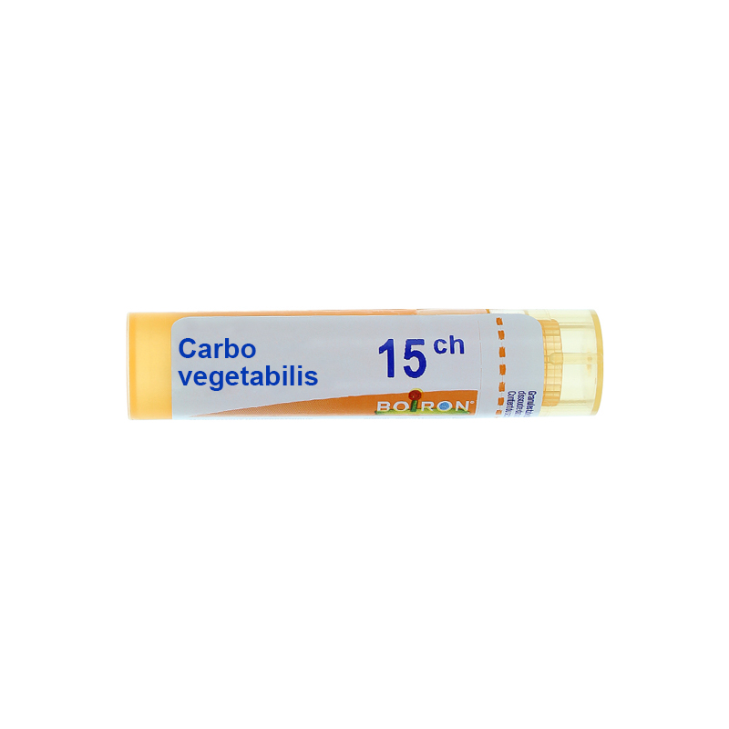 Boiron Carbo vegetabilis granules homéopathiques
