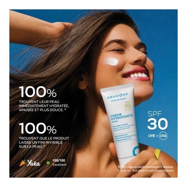 Granions Crème hydratante visage SPF 30