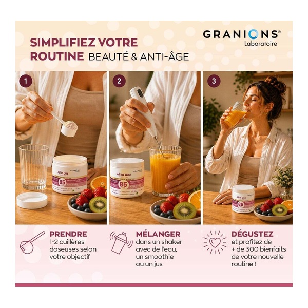 Granions All in One Green Mix Beauté et anti âge poudre