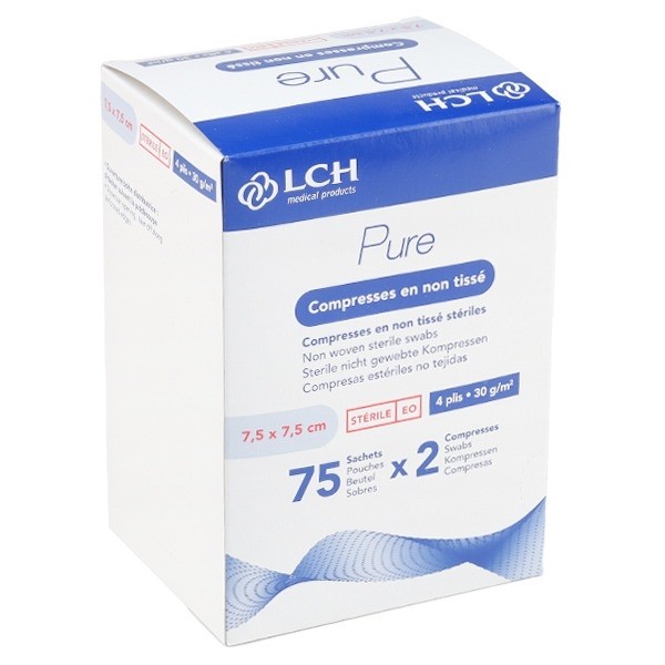 Compresses non tissées stériles LCH Pure