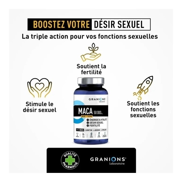 Granions Maca 50 000 mg comprimés