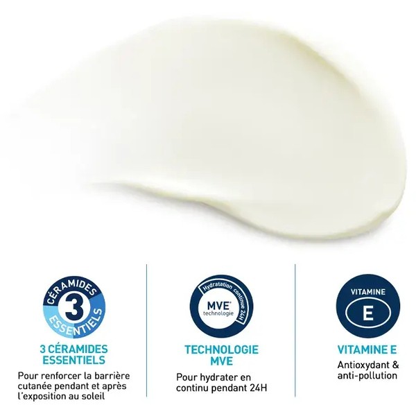 Cerave Lait solaire invisible hydratant SPF 50+