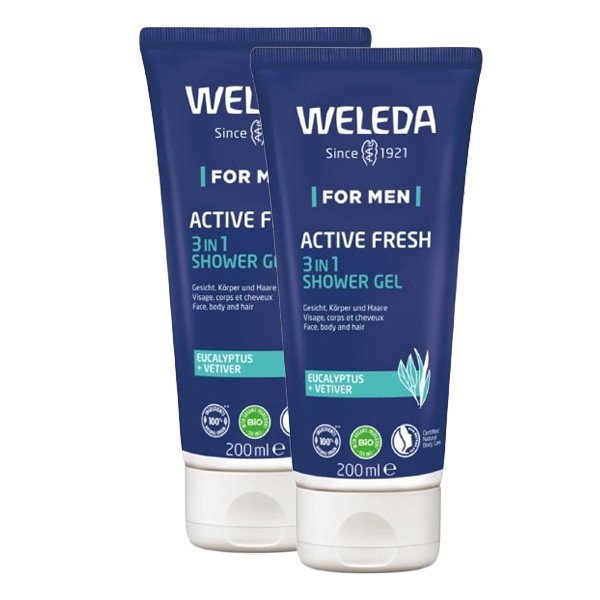 Weleda Homme gel douche 3 en 1