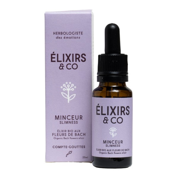 Elixirs and Co Fleurs de Bach Minceur gouttes bio