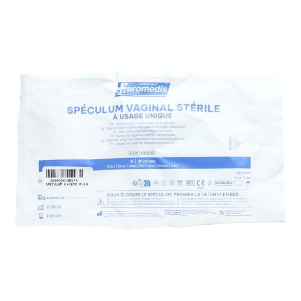 Speculum vaginal à usage unique