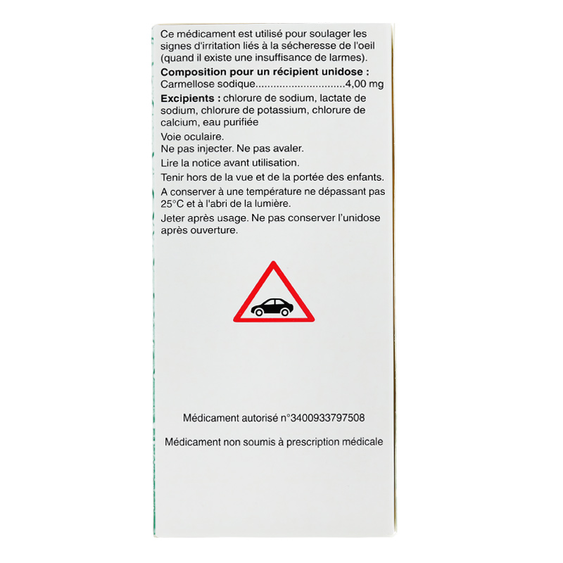 Celluvisc collyre unidose yeux secs