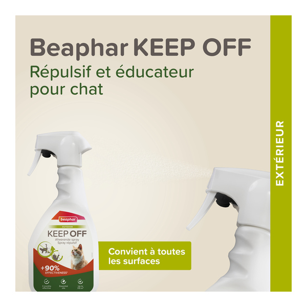 Beaphar Spray répulsif chat Keep Off Outdoor