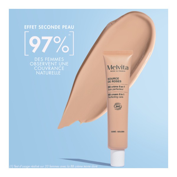 Melvita source de roses BB Crème bio