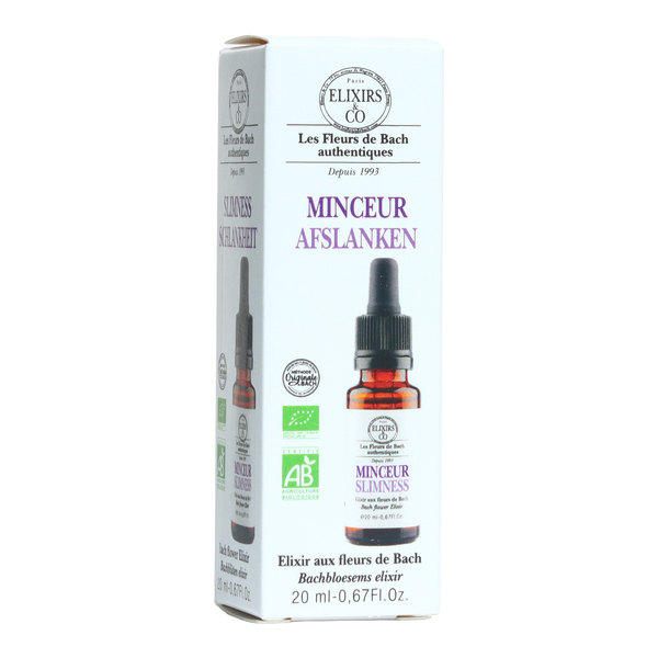 Elixirs and Co Fleurs de Bach Minceur gouttes bio