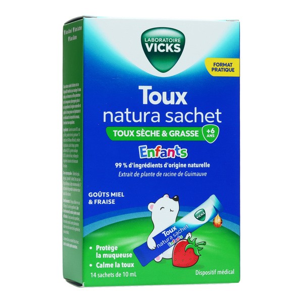 Vicks Toux natura sachet Enfants