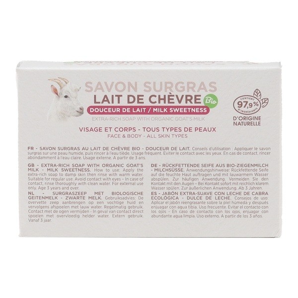 MKL Savon surgras Lait de chèvre bio