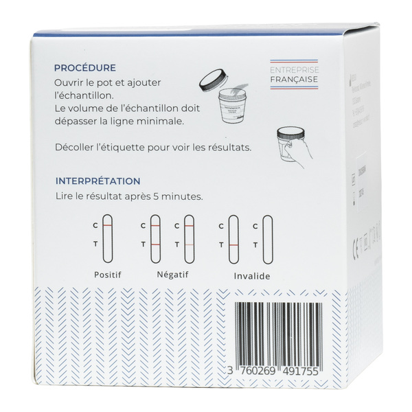 Medisur test urinaire Multi Drogues