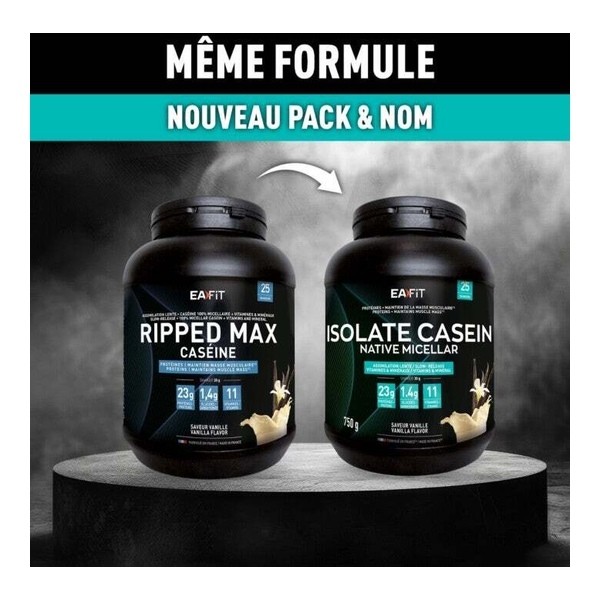 Eafit Isolate Casein Native Micellar vanille