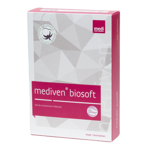 Chaussettes de contention Mediven Biosoft classe 2 Medi