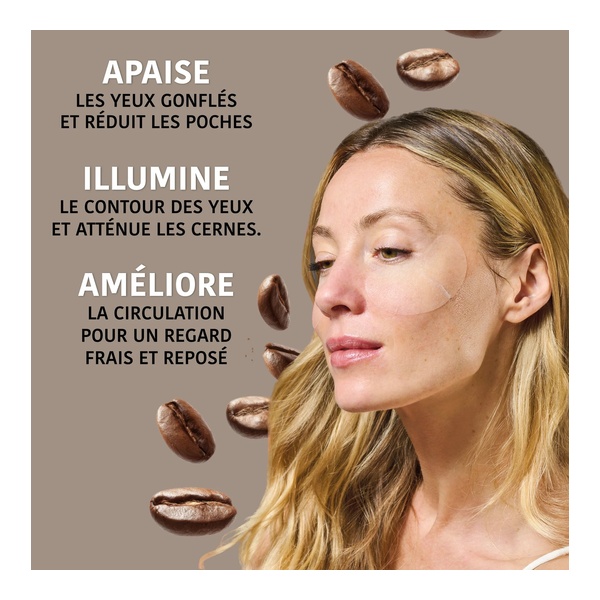 Iroha Nature Patch yeux anti fatigue à la caféine