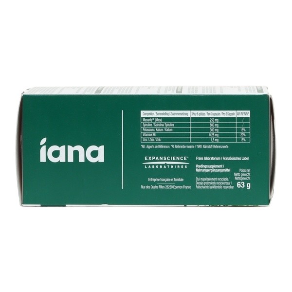 Iana Muscles tonicité gélules