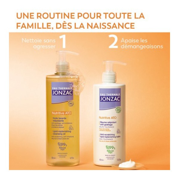 Jonzac Huile Lavante Relipidante Bio