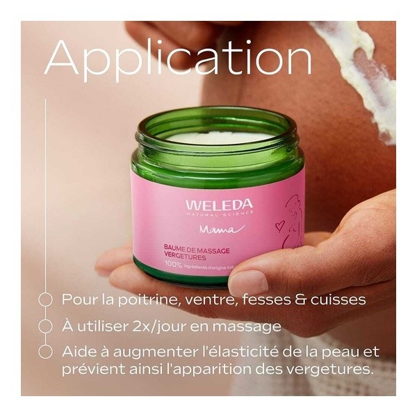 Weleda Baume de Massage Vergetures Bio