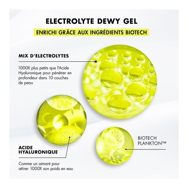 Biotherm Aquasource+ Electrolyte Dewy Gel hydratant 100h