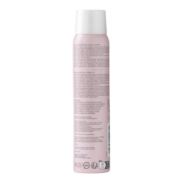 Evian Brumisateur Glow Brume visage Eclat bio