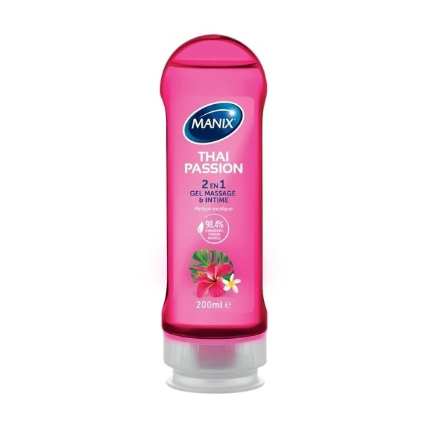 Manix Thai Passion Gel massage et intime 2 en 1