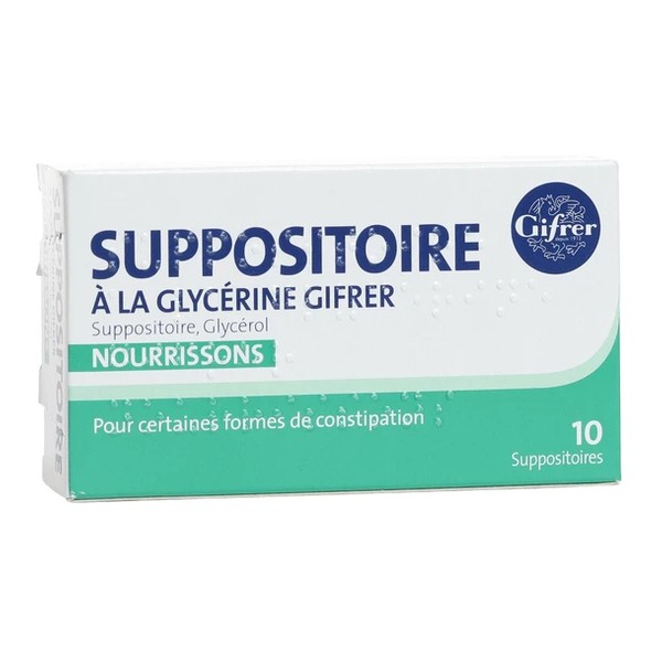 Suppositoire glycérine nourrisson