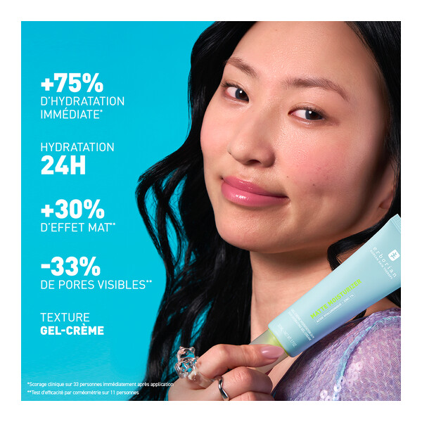 Erborian Matte Moisturizer Gel crème hydratation 24h