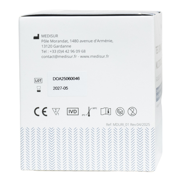 Medisur test urinaire Multi Drogues