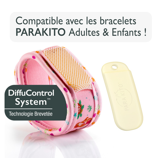 Parakito Recharge bracelet anti moustique
