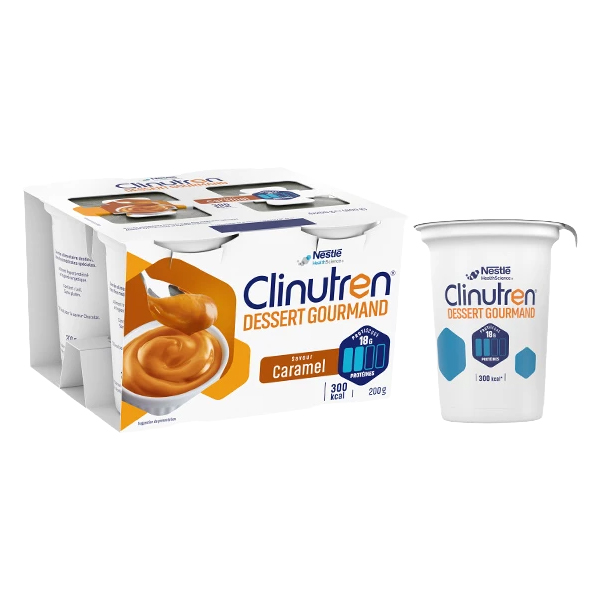 Clinutren dessert gourmand crème hyperprotéinée