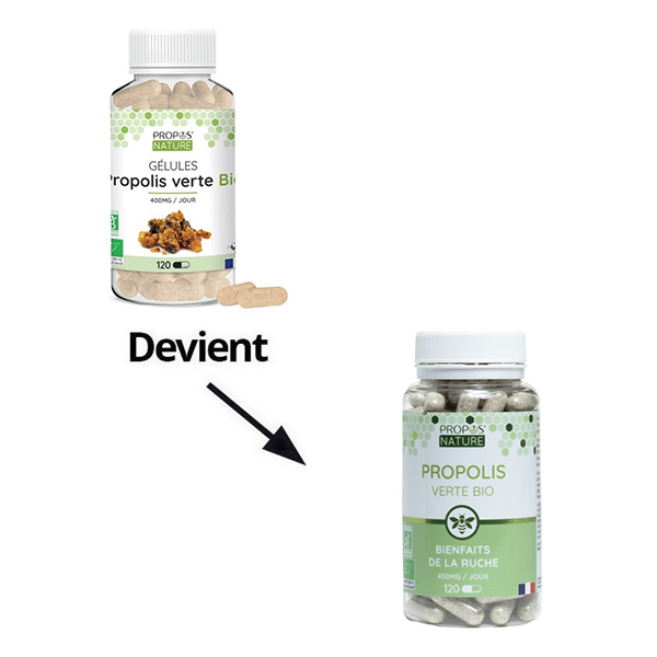 Propos Nature Propolis verte bio gélules