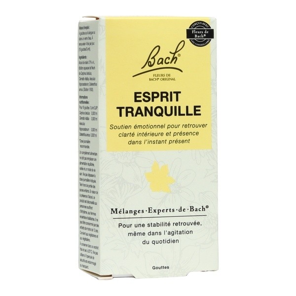 Fleurs de Bach Esprit tranquille gouttes