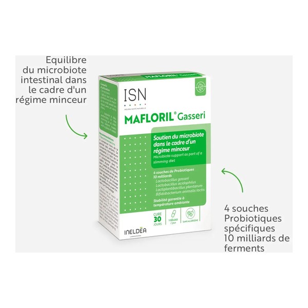 ISN Mafloril Gasseri gélules