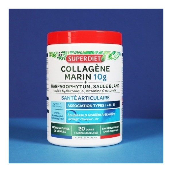Super Diet Collagène marin 10 g Santé articulaire poudre