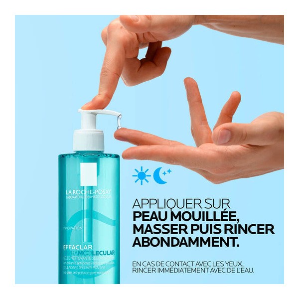 La Roche Posay Effaclar Supramolecular Gelée nettoyante Sébum et Pores