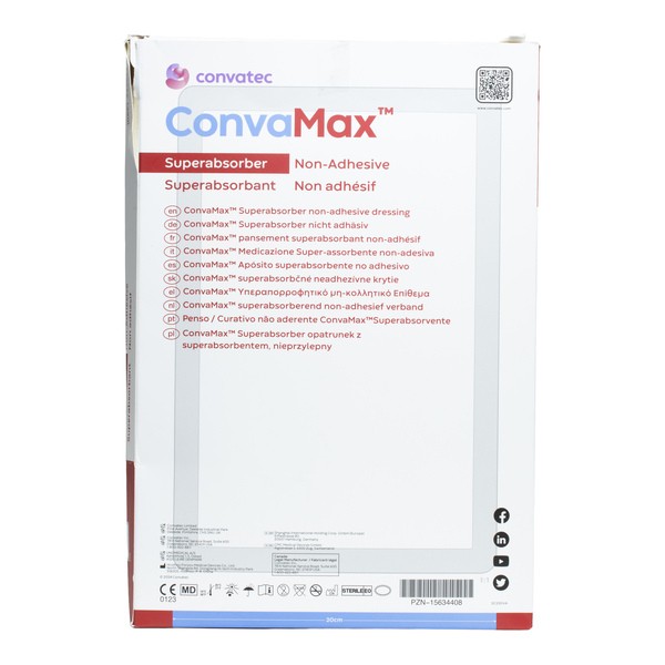 Convatec ConvaMax Pansement superabsorbant non adhésif