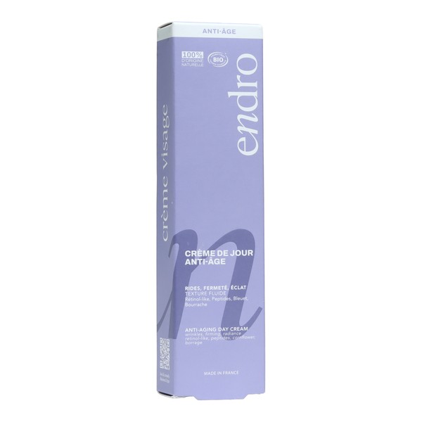 Endro crème de jour anti âge bio