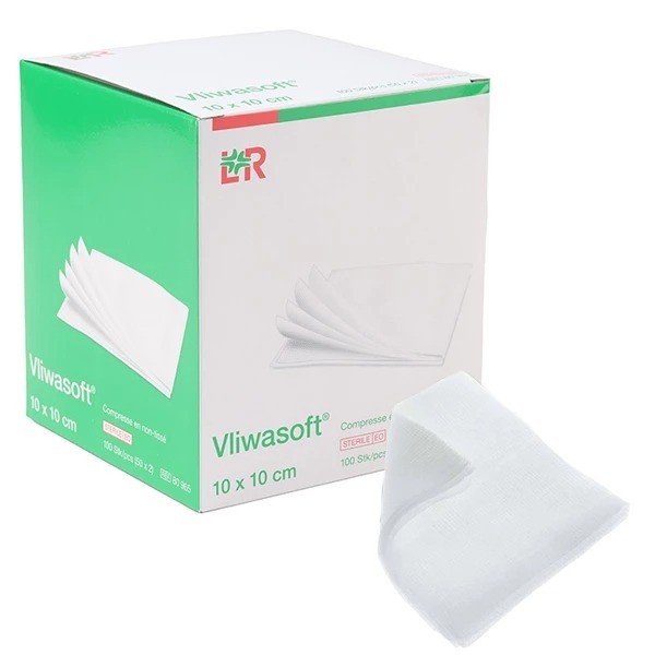 Compresses non tissées stériles Lohmann Vliwasoft